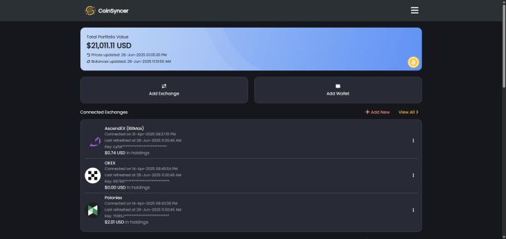 Crypto Portfolio Tracker